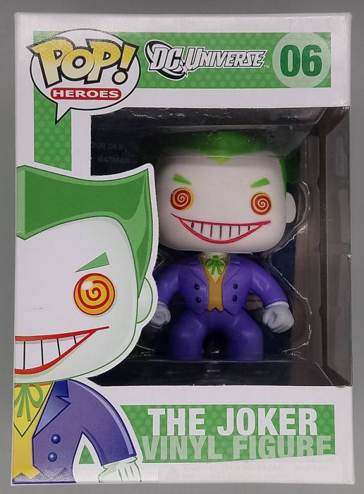 #06 The Joker - DC Universe- Box Damaged Funko POP