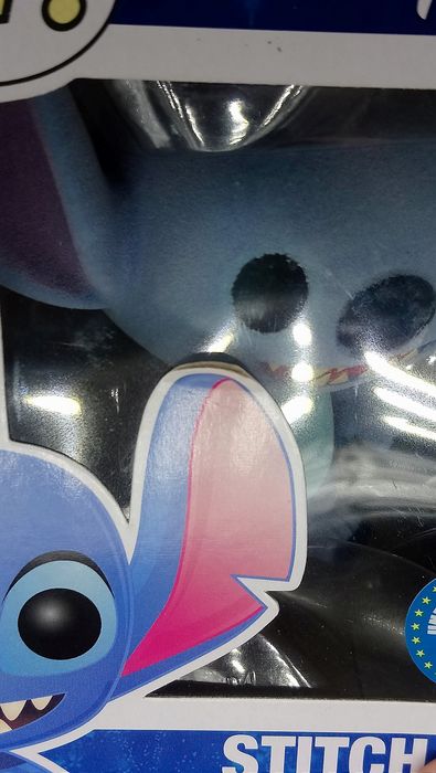 12 Stitch - Flocked - Disney Lilo and Stitch - Box Damaged Funko POP