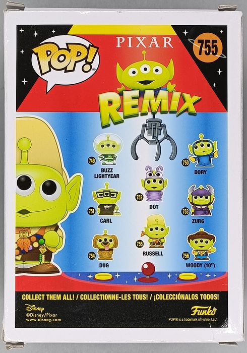 755 Russell (Alien) - Disney Pixar - Funko POP - Box Damaged