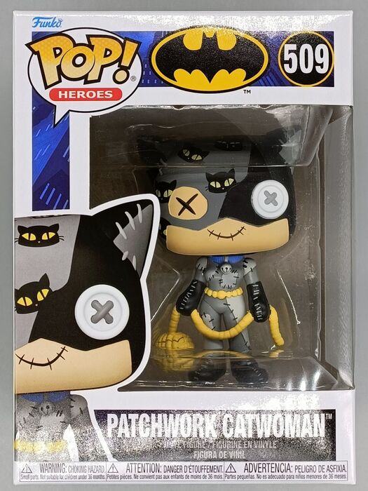 509 Patchwork Catwoman - DC Batman Funko POP - Brand New