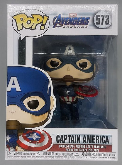 #573 Captain America Mj�lnir & Broken Shield Marvel Avengers Funko POP
