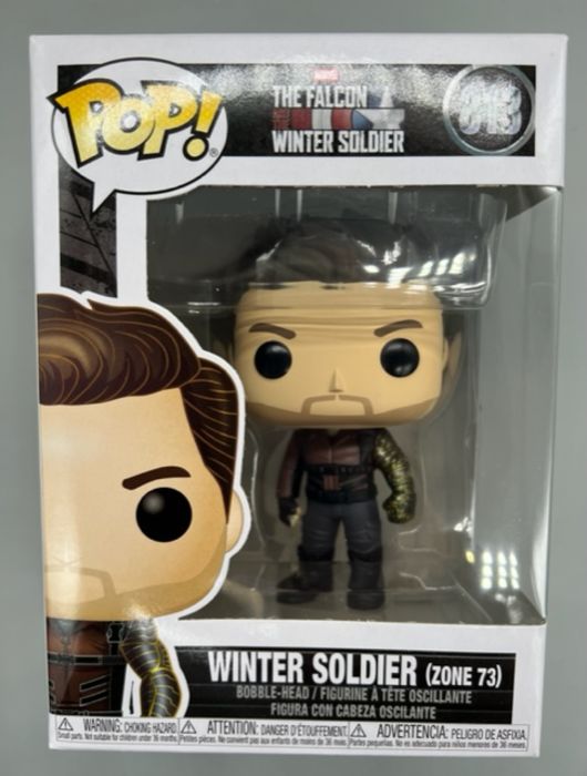 #813 Winter Soldier (Zone 73) Marvel Falcon & Winter Soldier Funko POP