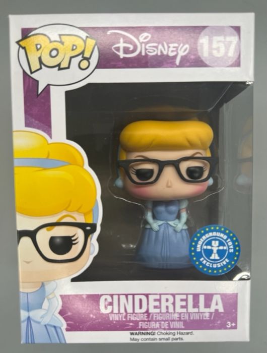 #157 Cinderella (Glasses) Nerd/Hipster - Disney Cinderella Funko POP