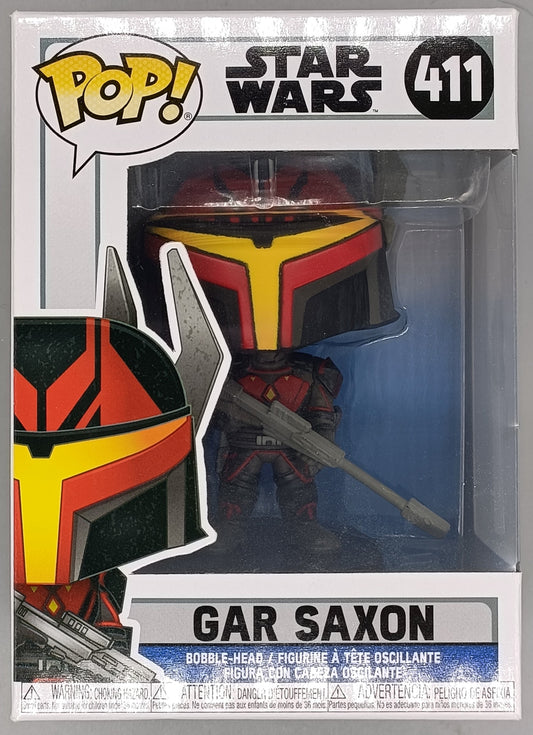 #411 Gar Saxon - Star Wars Clone Wars - Box Damaged Funko POP