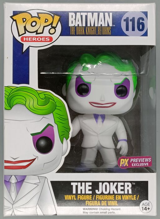 #116 The Joker - DC Batman The Dark Knight Return Box Damaged Funko POP