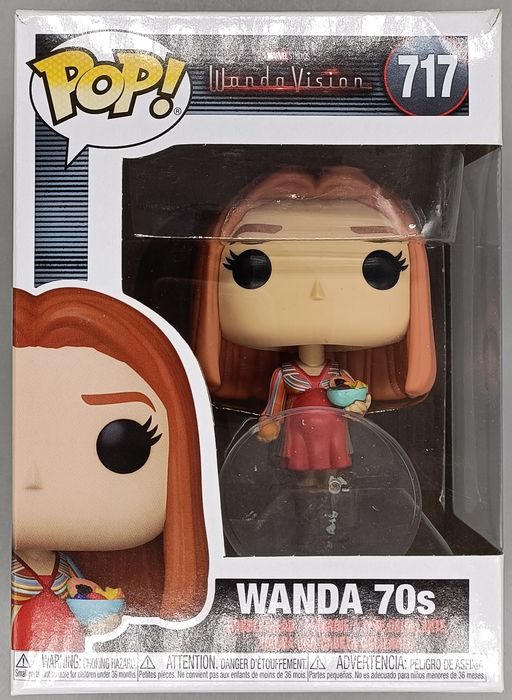 717 70s Wanda - Marvel Wandavision - Damaged Box Funko POP