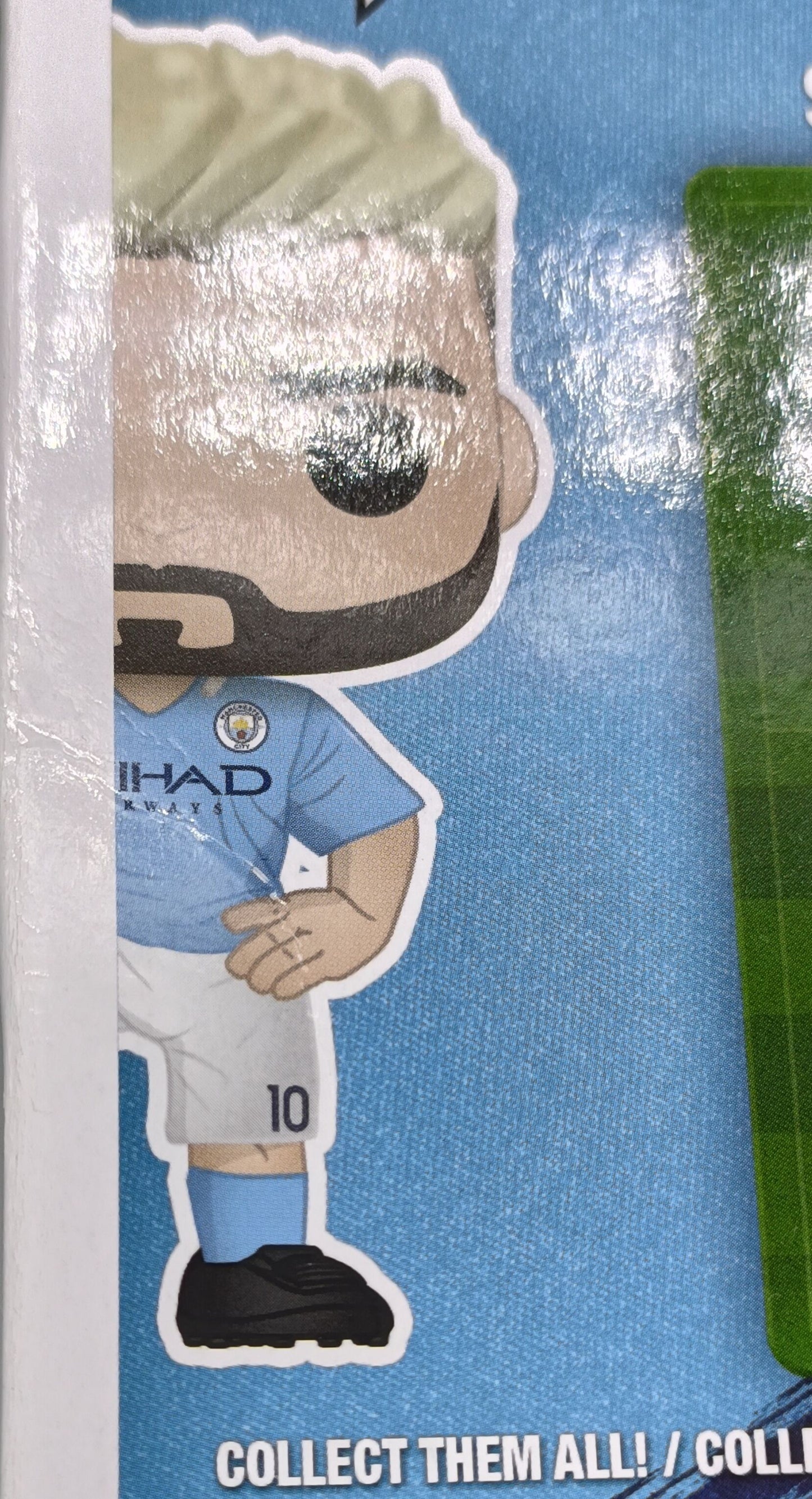 27 Sergio Agüero - Manchester City - Football - Funko POP - Box Damaged