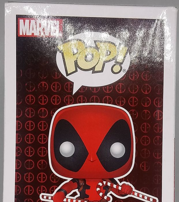 #400 Deadpool (w/ Candy Canes) Marvel - Holidays Box Damaged Funko POP