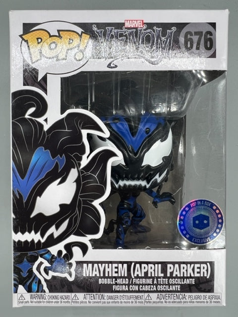 #676 Mayhem (April Parker) Marvel - Venom - Box Damaged Funko POP