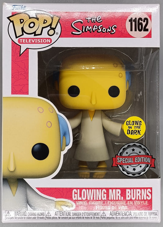 1162 Glowing Mr. Burns Glow - The Simpsons Funko POP